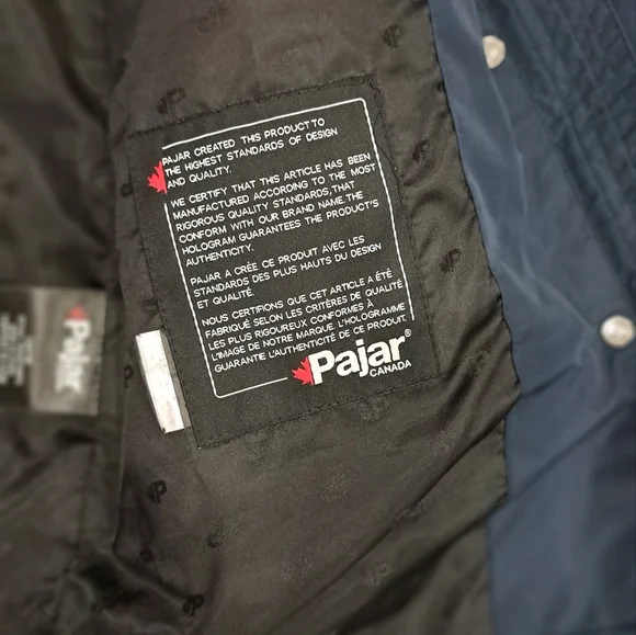 PAJAR Navy Raincoat - Picture 5 of 10